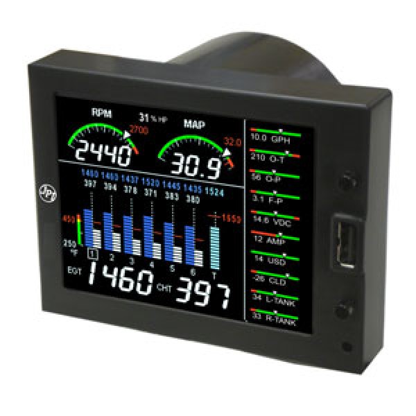 J.P. Instruments EDM740 Engine Monitor (Experimental Only)