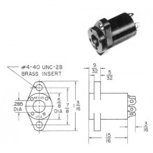 Nexus TJ120 Helicopter Headset Connector