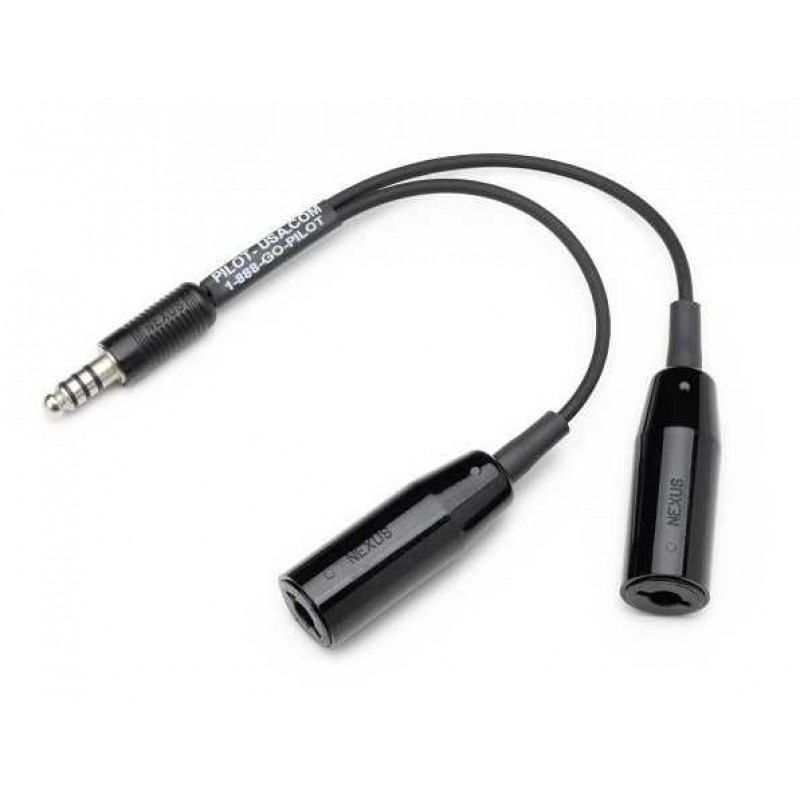 Pilot USA Dual Helicopter Headset Adapter