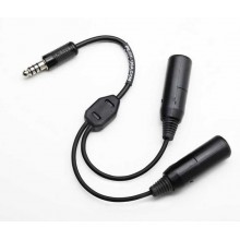 Pilot USA GA to Helicopter Headset Adapter