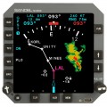 Sandel SN4500 4ATI Primary Navigation Display