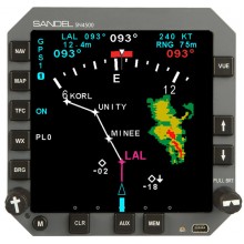 Sandel SN4500 4ATI Primary Navigation Display