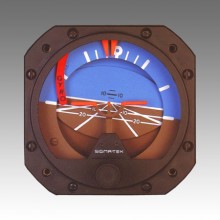 Sigma-Tek 5000B Artificial Horizon, Air, with Warning Flag