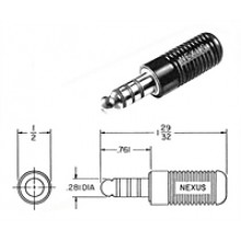 Nexus TP120 Helicopter Headset Plug