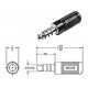 Nexus TP120 Helicopter Headset Plug